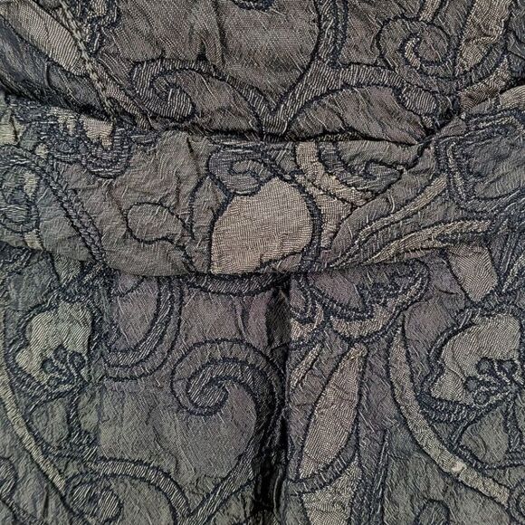 M.L.L.P.‎ dress, XS. VTG Brocade olive green. GREAT FOR THE OFFICE. - Picture 3 of 7